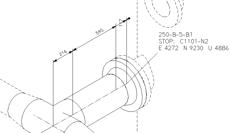 gas pipe isometric drawing calculator